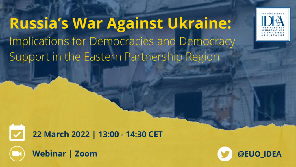 Russia’s War Against Ukraine – Implications for Democracies and Democracy Support in the EaP Region