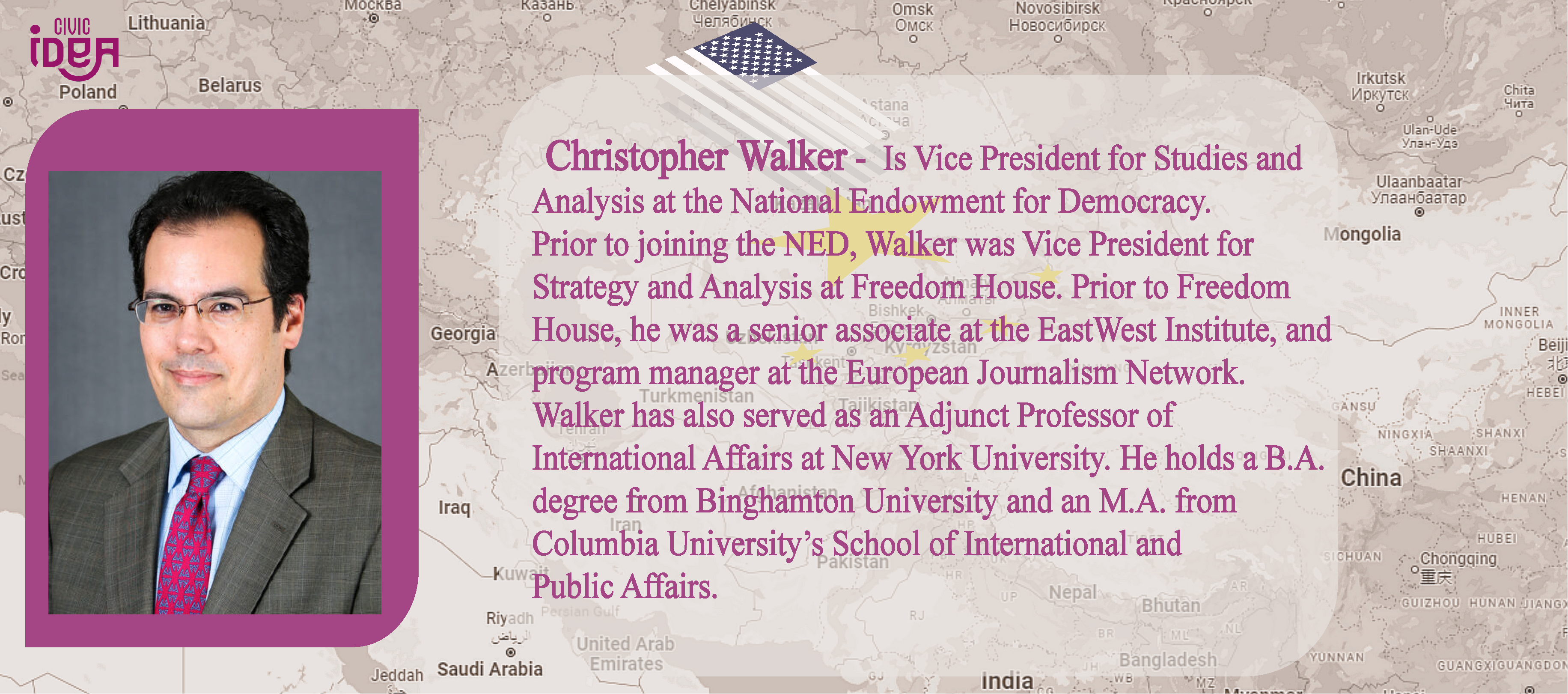 CHRISTOPHER WALKER - Vice-president, NED
