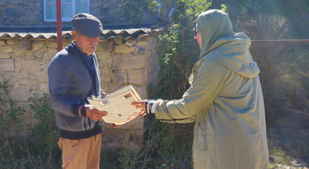 Information campaign around the Azerbaijani-speaking villages of Kakheti