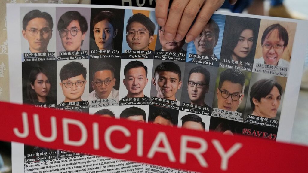 Hong Kong’s Largest National Security Trial: 47 Pro-Democracy Figures Face Years in Prison”