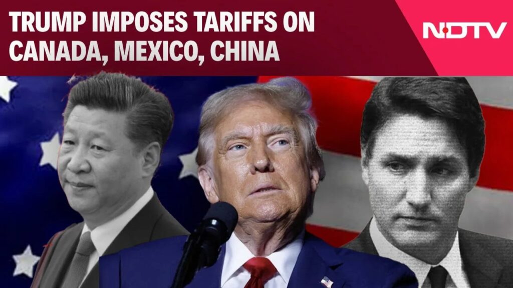 Donald Trump has imposed tariffs on China, Canada and Mexico